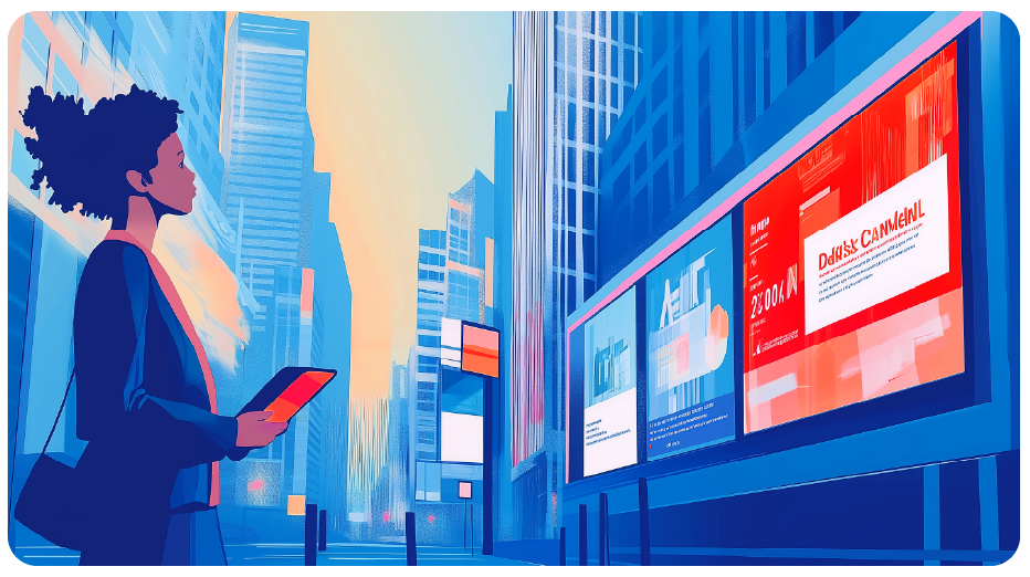 Investimentos em mídia online e offline